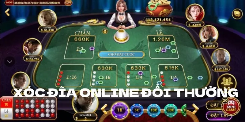 Hướng dẫn chơi xóc đĩa online đổi thưởng 123B dành cho newbie